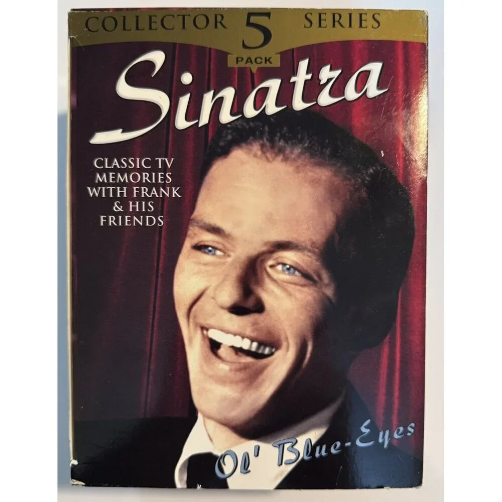 Frank Sinatra VHS Collector Series – 5‑Tape Set – Ol’ Blue Eyes – Very Good